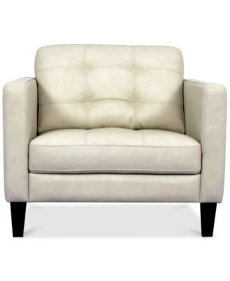 CLOSEOUT! Pezley 39" Leather Armchair