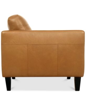 Pezley 39" Leather Armchair