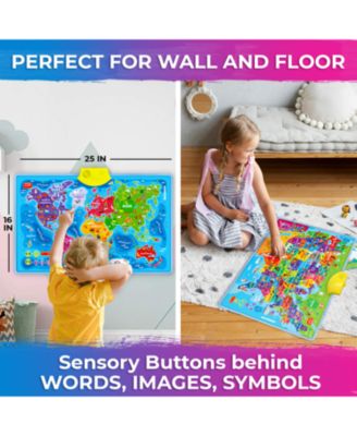 Educational Interactive Poster for Toddlers 3-5