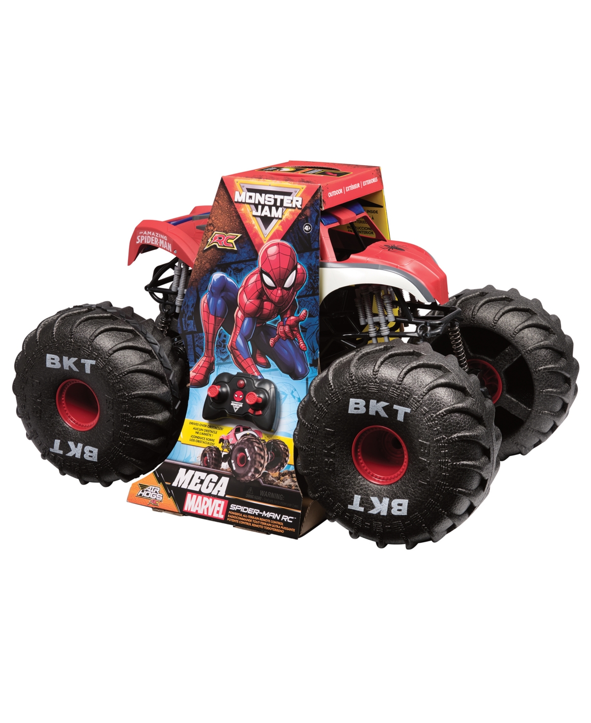 Monster Jam Marvel Mega Spider-man Monster Truck In Multi Color