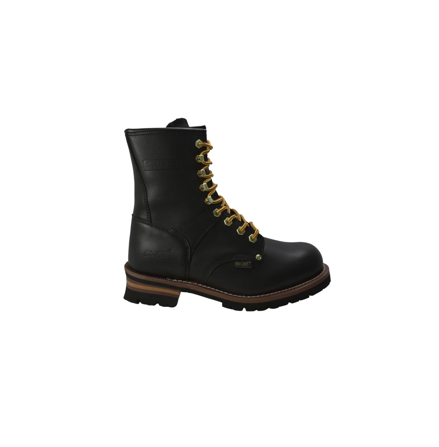 Мужские ботинки AdTec 9" Logger Black, цвет: Чёрный — фото 5