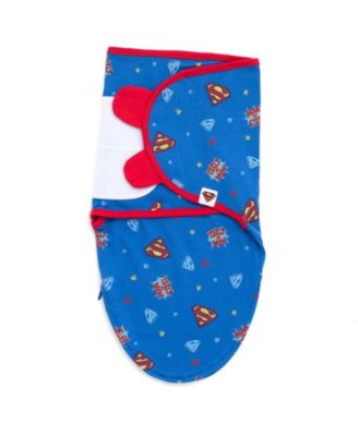 Baby Boys Justice League The Flash Superman Batman Baby 3 Pack Swaddle Sacks Newborn to