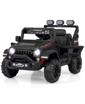 12V Electric Kids Ride on Truck with Remote Control and Music-Pink