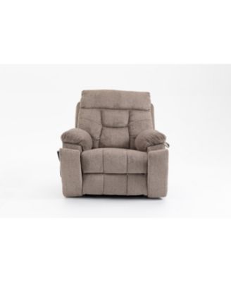 Electric Lift Sofa with Massage, Tilt, and Cup Holders