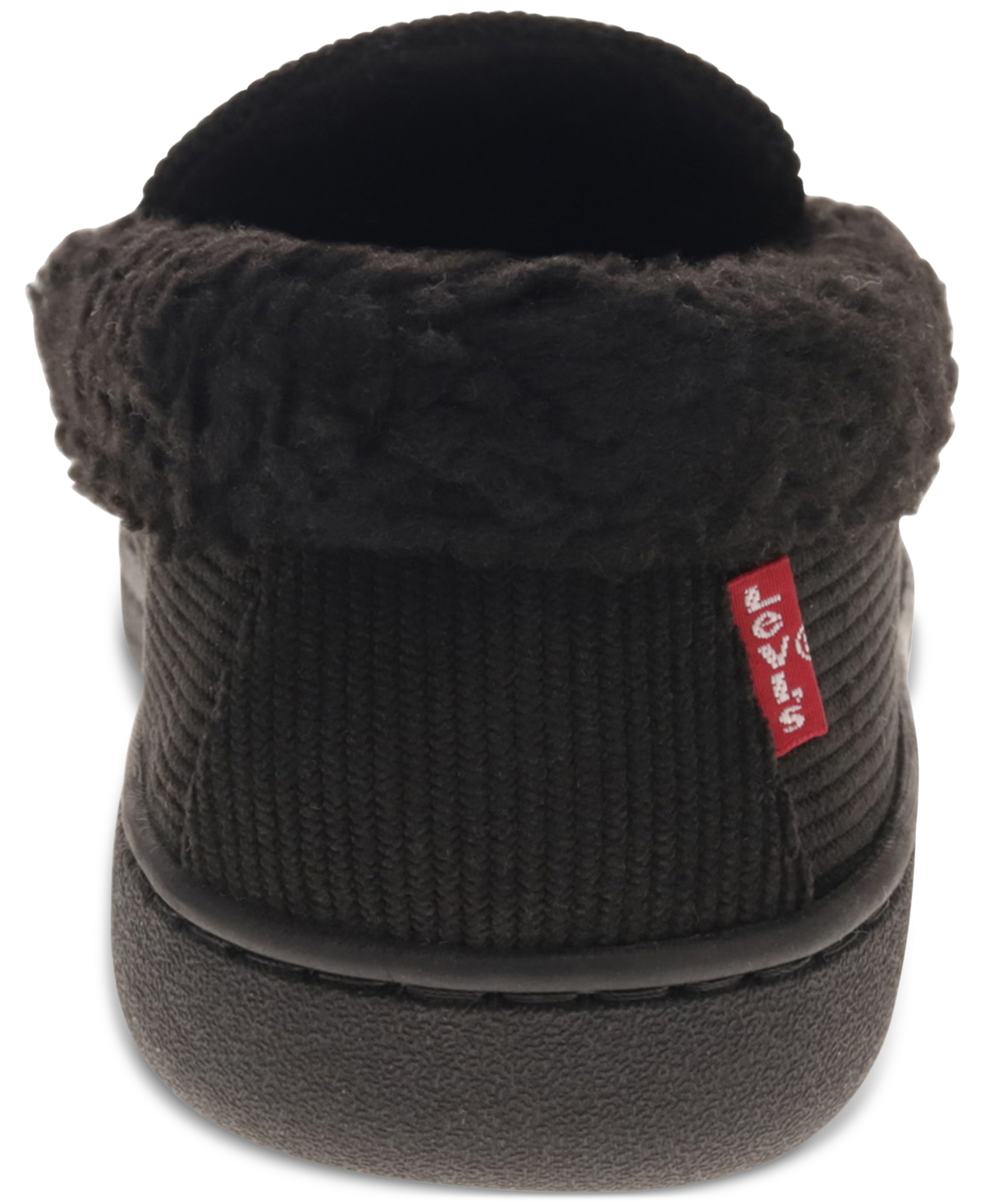 Levi's Men's Roger Faux-Sherpa Corduroy Slippers