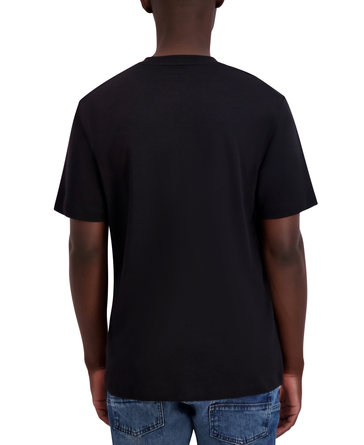 Karl Lagerfeld Paris Men's Logo & Armor Graphic T-Shirt