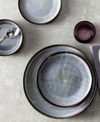 Northern Lights Dinner Plates, Set of 4