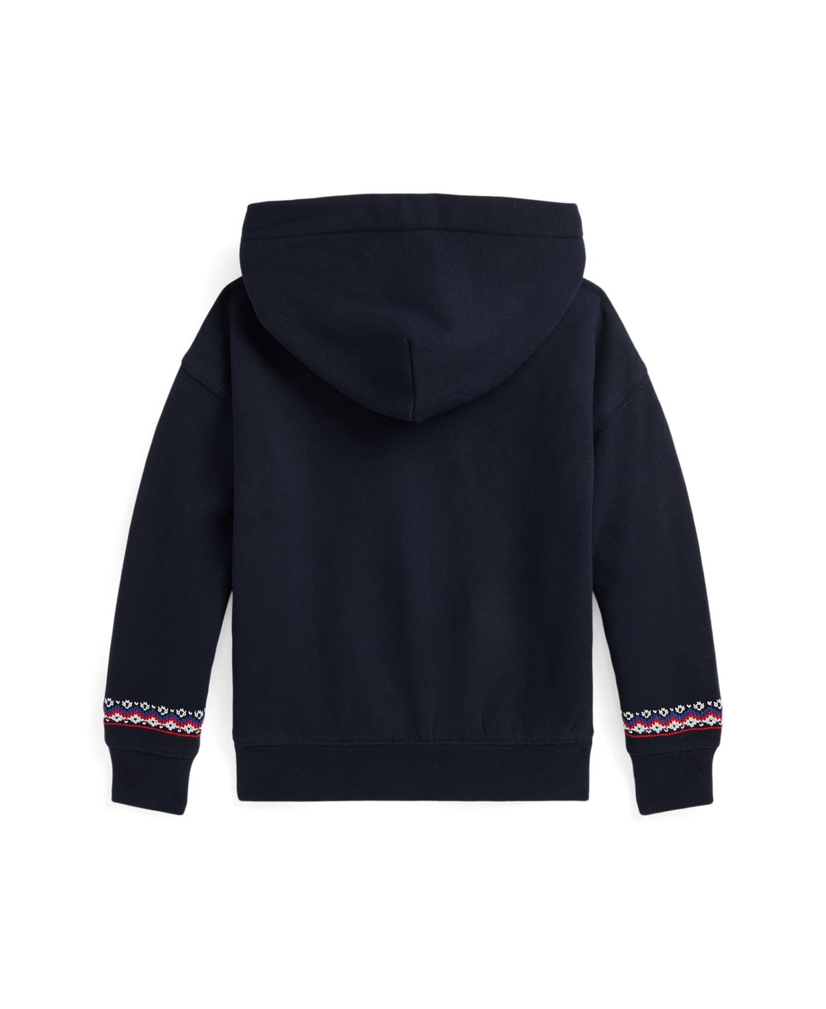 Polo Ralph Lauren Toddler and Little Girls Logo Fleece Hoodie Sweatshirt