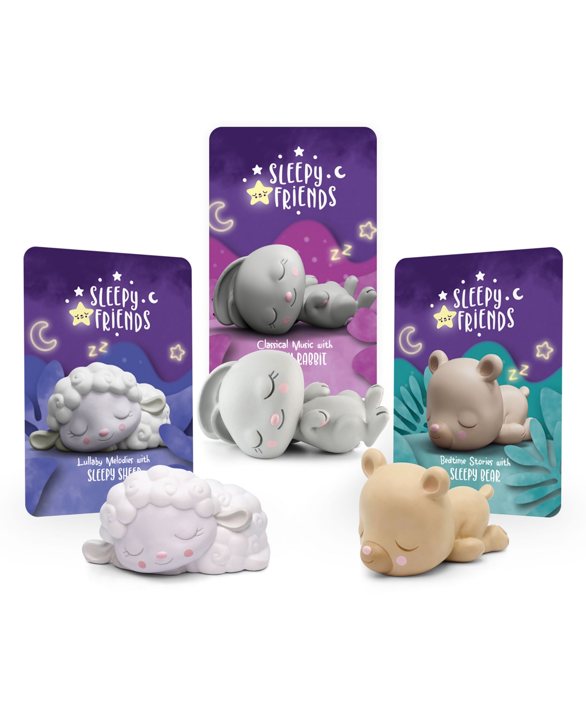 Tonies Sleepy Bear, Sleepy Sheep, Sleepy Rabbit Audio Figurine In No Color