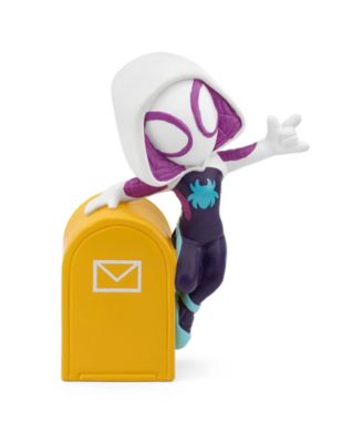 Marvel Set with Spidey, Spin, Ghost Spider, and Black Panther Audio Play Figurines