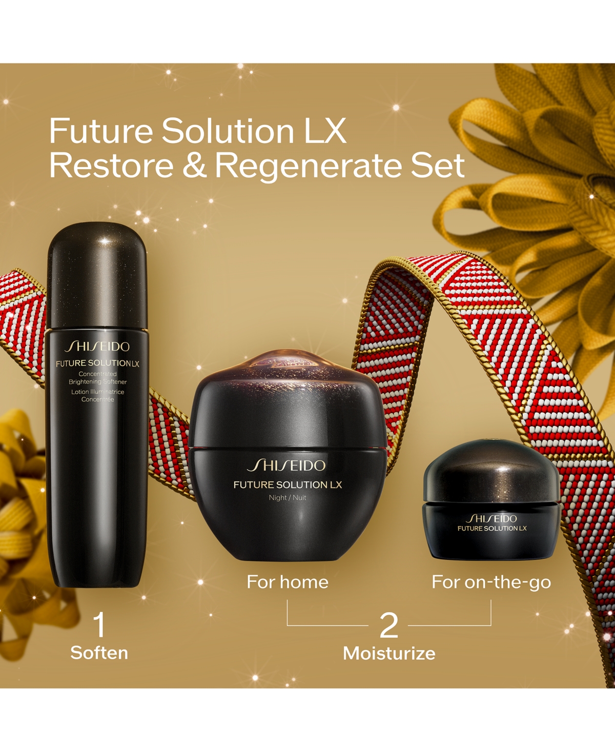 Shiseido Limited Edition Future Solution Lx Restore & Regenerate Set In No Color