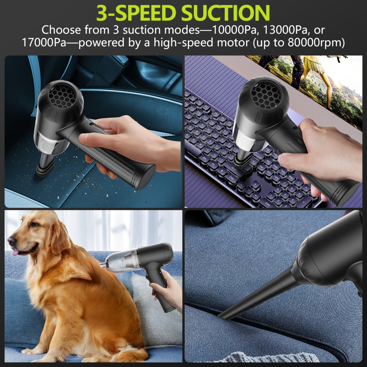 Sugift Handheld Cold Smoking Infuser Vacuum Sealer with Usb Cable