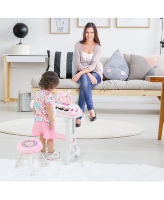 37-key Kids Electronic Piano Keyboard Playset