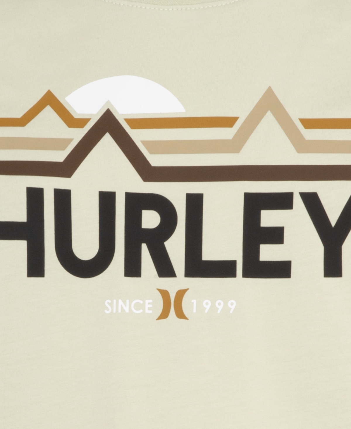 Hurley Big Boys Mountain Horizon Long Sleeve Tee