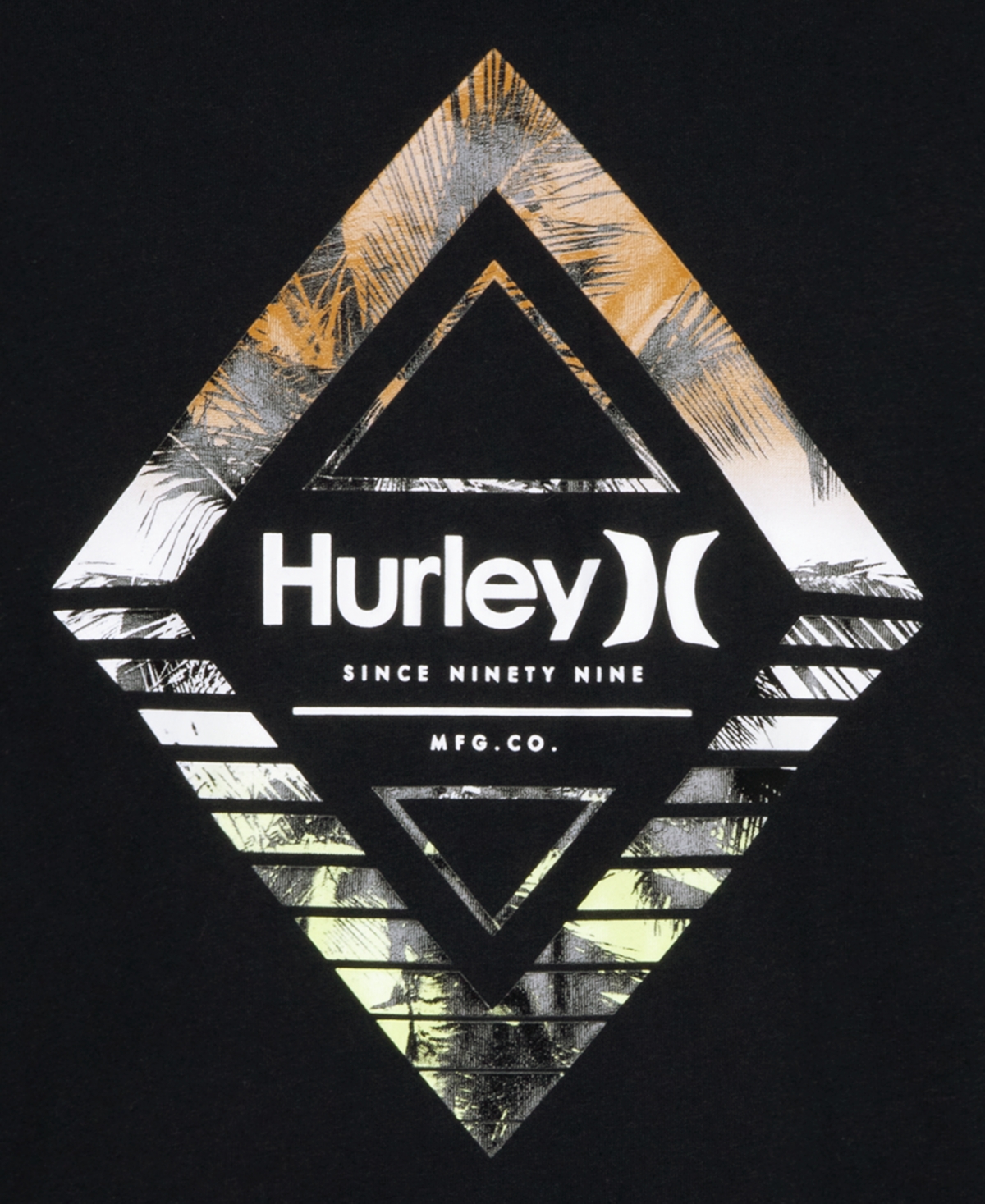 Hurley Big Boys Diamond Palms Tee