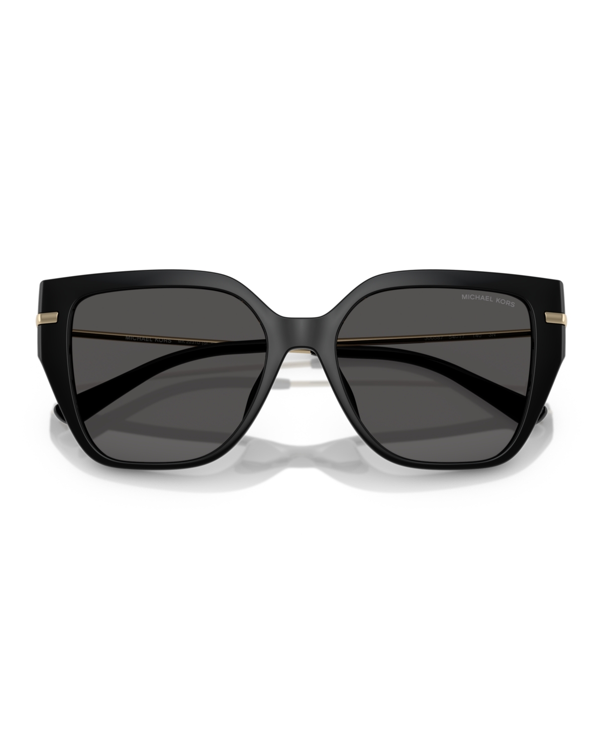 Michael Kors Womens Grey Mk2231u St Barths Square-frame Acetate Sunglasses In Ash