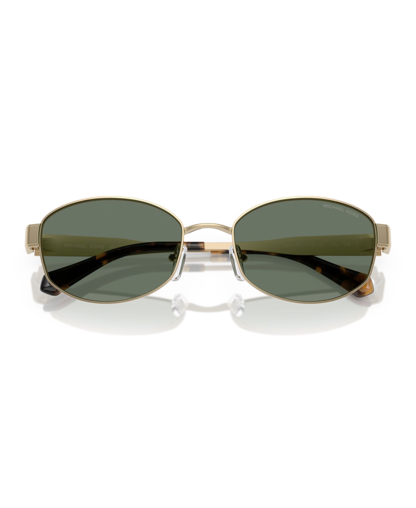 Женские солнцезащитные очки Michael Kors Sunglasses, MK1161, цвет: Светлый золотой — фото 6