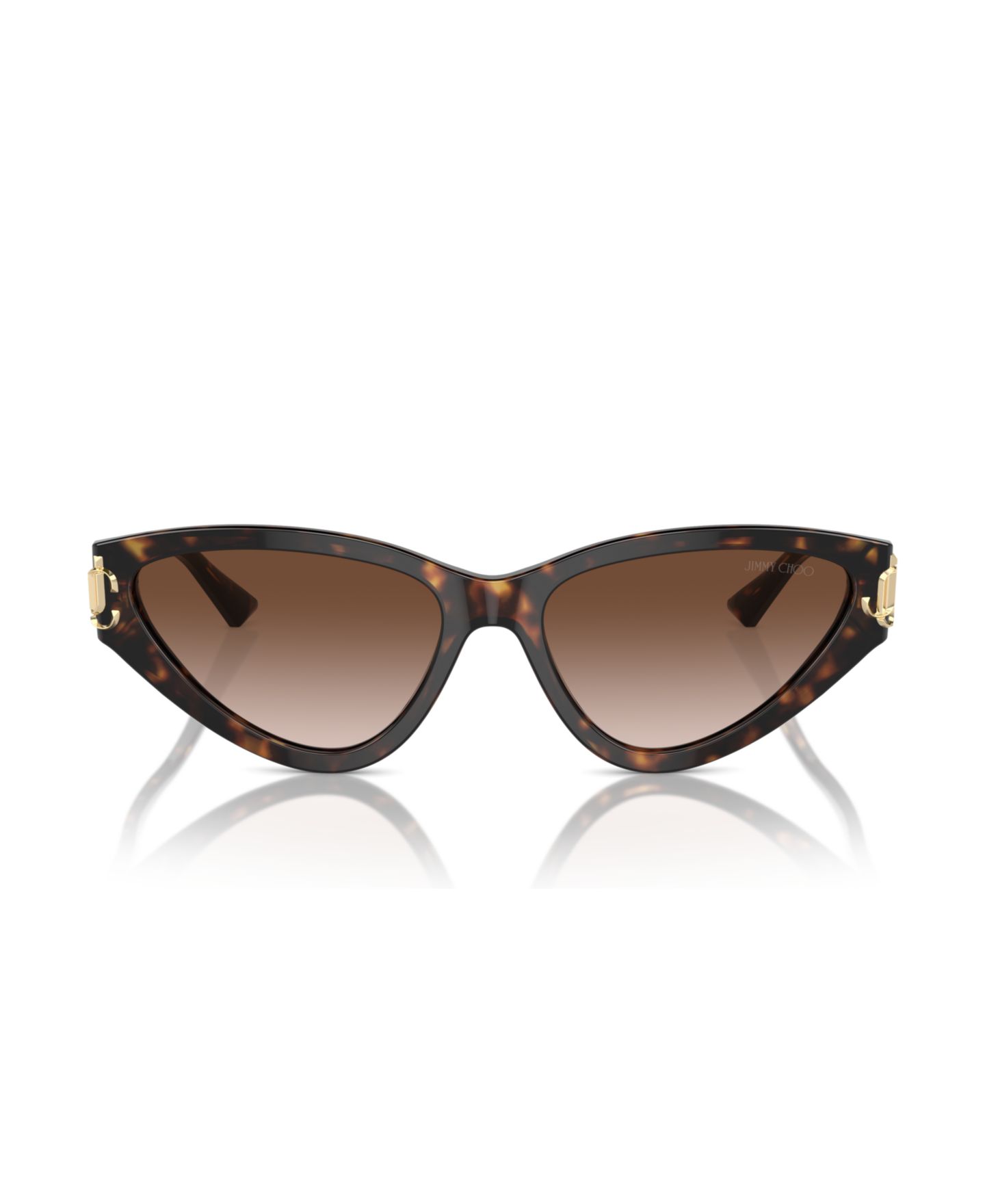 Женские солнцезащитные очки Jimmy Choo Sunglasses, JC5019, цвет: Чёрный — фото 8