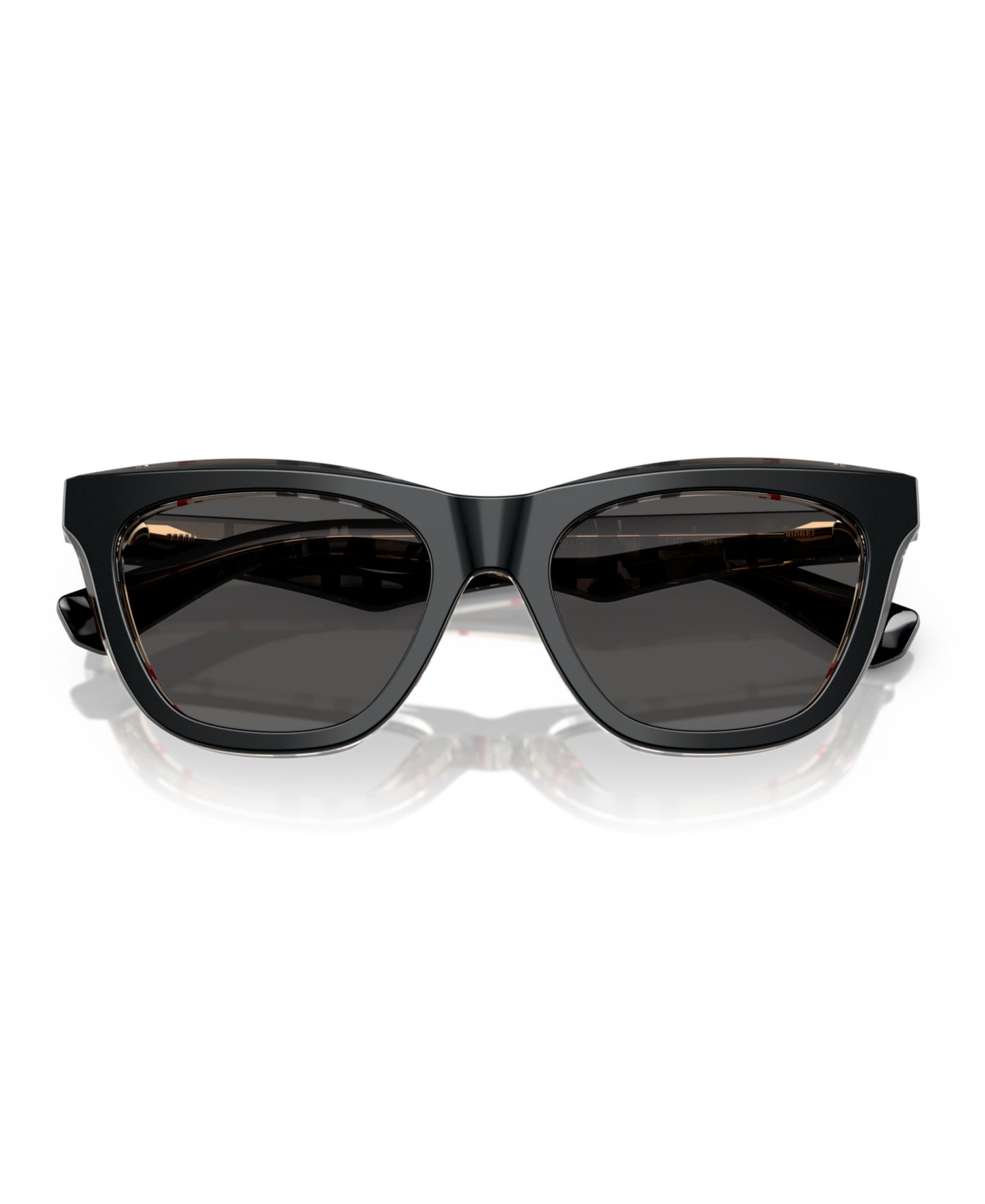 Женские солнцезащитные очки Burberry Sunglasses BE4435, цвет: Клетчатый песочный — фото 10