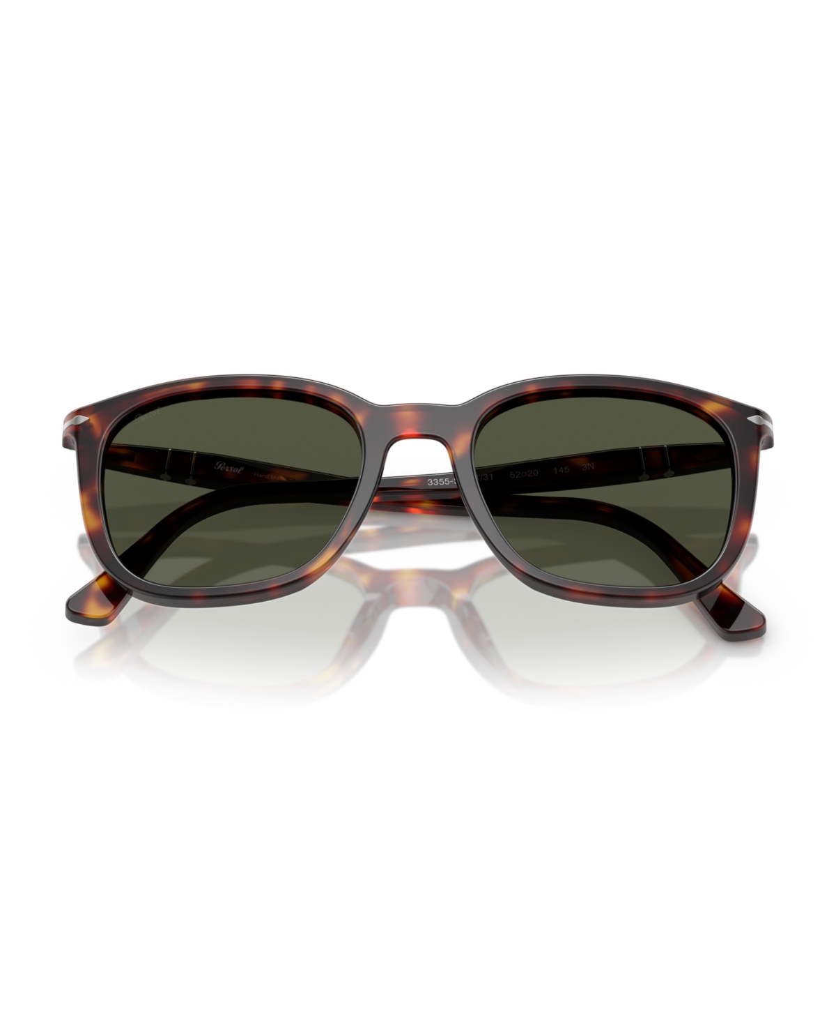 Persol Unisex Heart Sunglasses, Po3355s In Havana