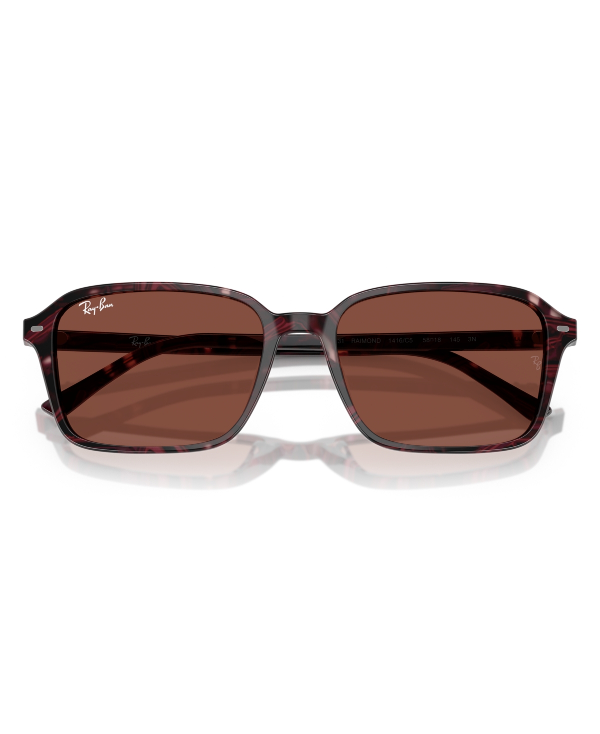 Ray Ban Unisex Round Raimond Sunglasses, Rb2231f In Transparent Fantasy Blue,gray