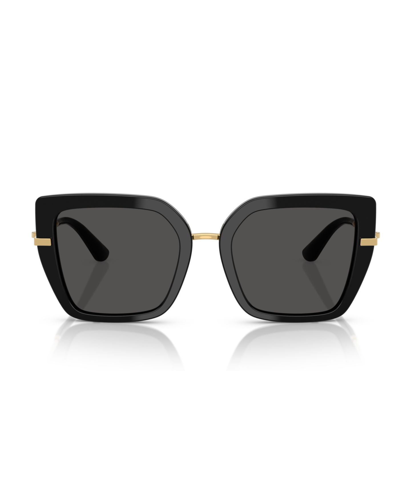 Женские солнцезащитные очки Dolce&Gabbana Sunglasses, DG4474F, цвет: Чёрный — фото 2