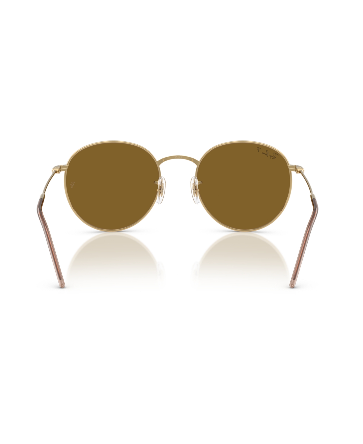 Ray Ban Unisex Polarized Round Reverse Sunglasses, Rbr0103s In Arista