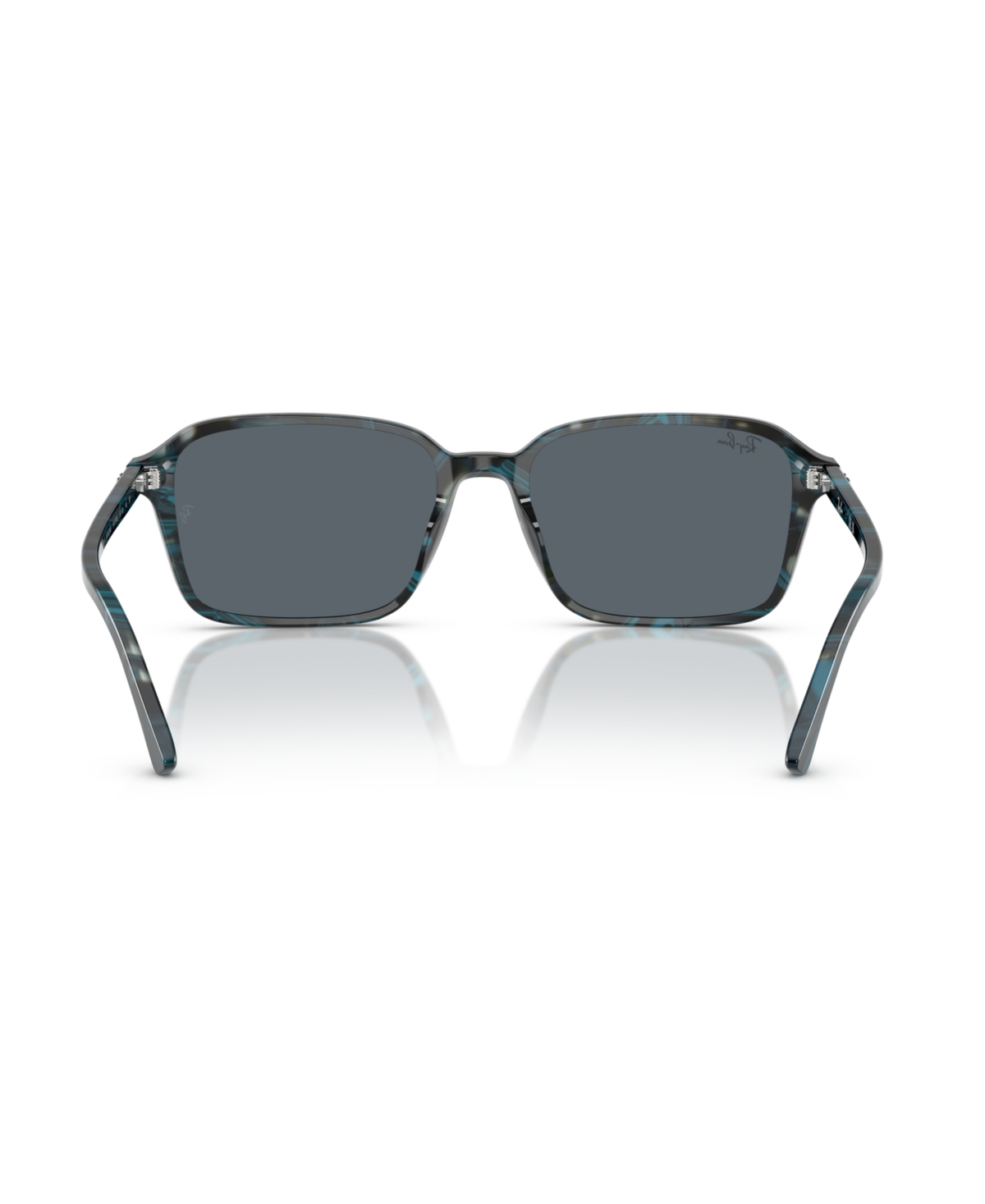 Ray Ban Unisex Round Raimond Sunglasses, Rb2231f In Transparent Fantasy Blue,gray