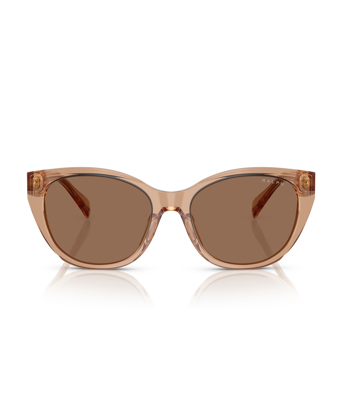 Shop Ralph Lauren Women's Sunglasses Ra5324u In Shiny Transparent Brown