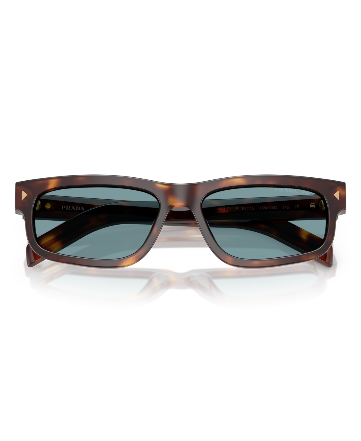 Shop Prada Men's Polarized Sunglasses Pr B11sf In Classic Tortoise