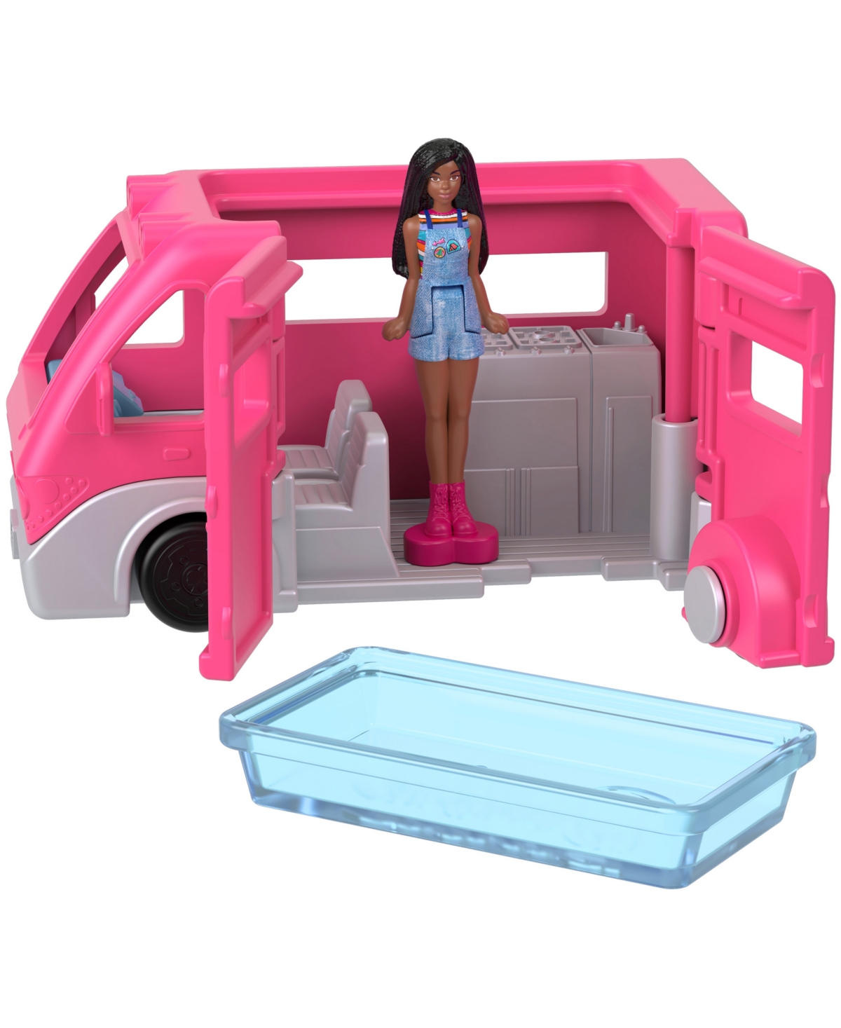 Barbie Mini Land Dreamhouse 3-vehicle Playset In Multi-color