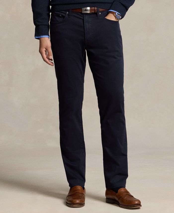 Polo Ralph Lauren Men's Varick Slim Straight Stretch Sateen Pants