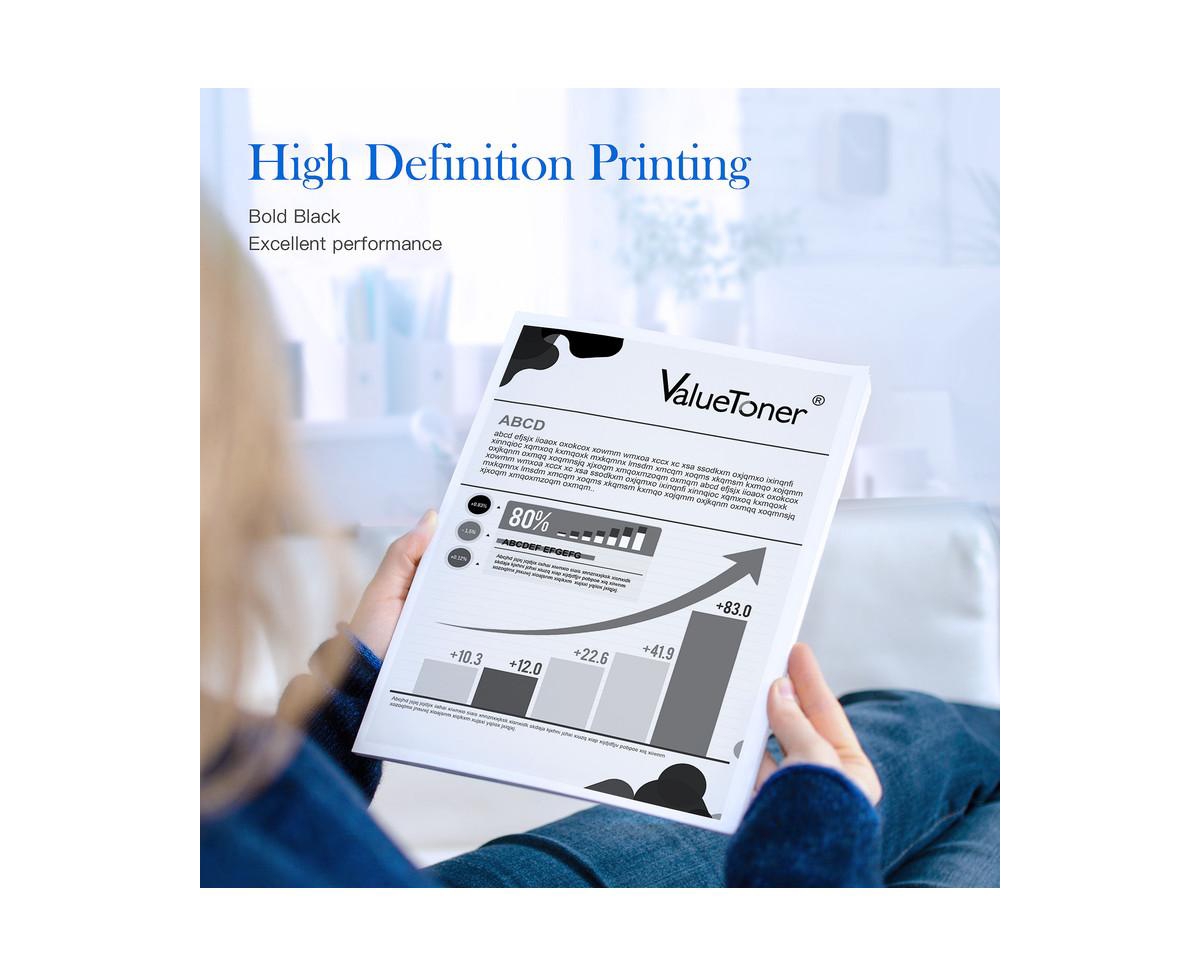 Valuetoner Remanufactured Ink Cartridge Replacement for Epson 802XL 802 Xl T802XL to use with Workforce Pro Wf-4720 Wf-4730 Wf-4734 Wf-4740 (4 Pack)