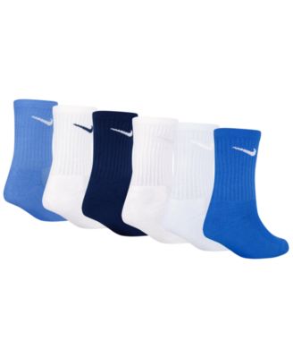 Little Kids Holiday Crew Socks, 6-Pack