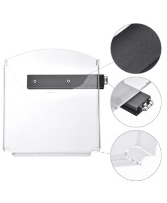 Brochure Holder for Dual Use Prize Wheel Clear Acrylic Display Stand Tradeshow