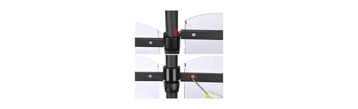 WinSpin Brochure Holder for Dual Use Prize Wheel Clear Acrylic Display Stand Tradeshow