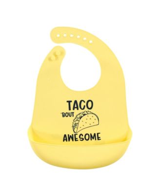 Triple Pack of Durable Silicone Baby Bibs