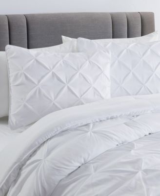CLOSEOUT! Pintucked 3-pc. Comforter Set, King