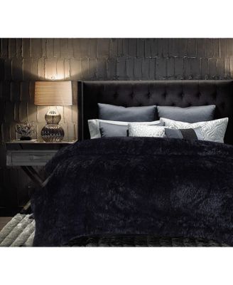 Premium Soft, Fuzzy Solid Faux Long Fur Blanket, Throw