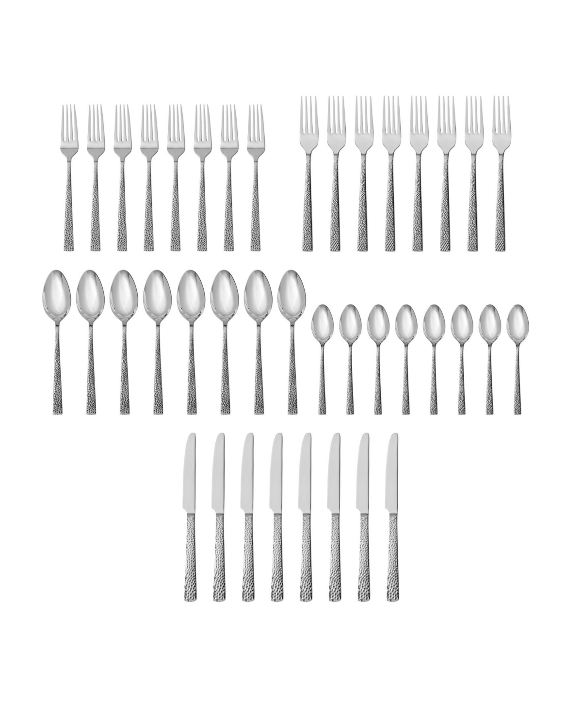 Fortessa Nomad 40-pc. Flatware Set, Service For 8 In Stainless Steel