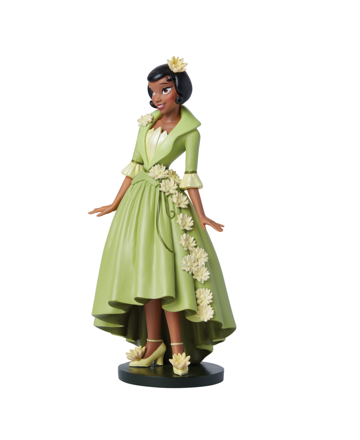 Enesco Disney Showcase Botanical Tiana Figurine In Multi