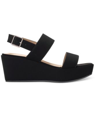 Women's Ardenn Double-Strap Wedge Sandals, Created for Macy's