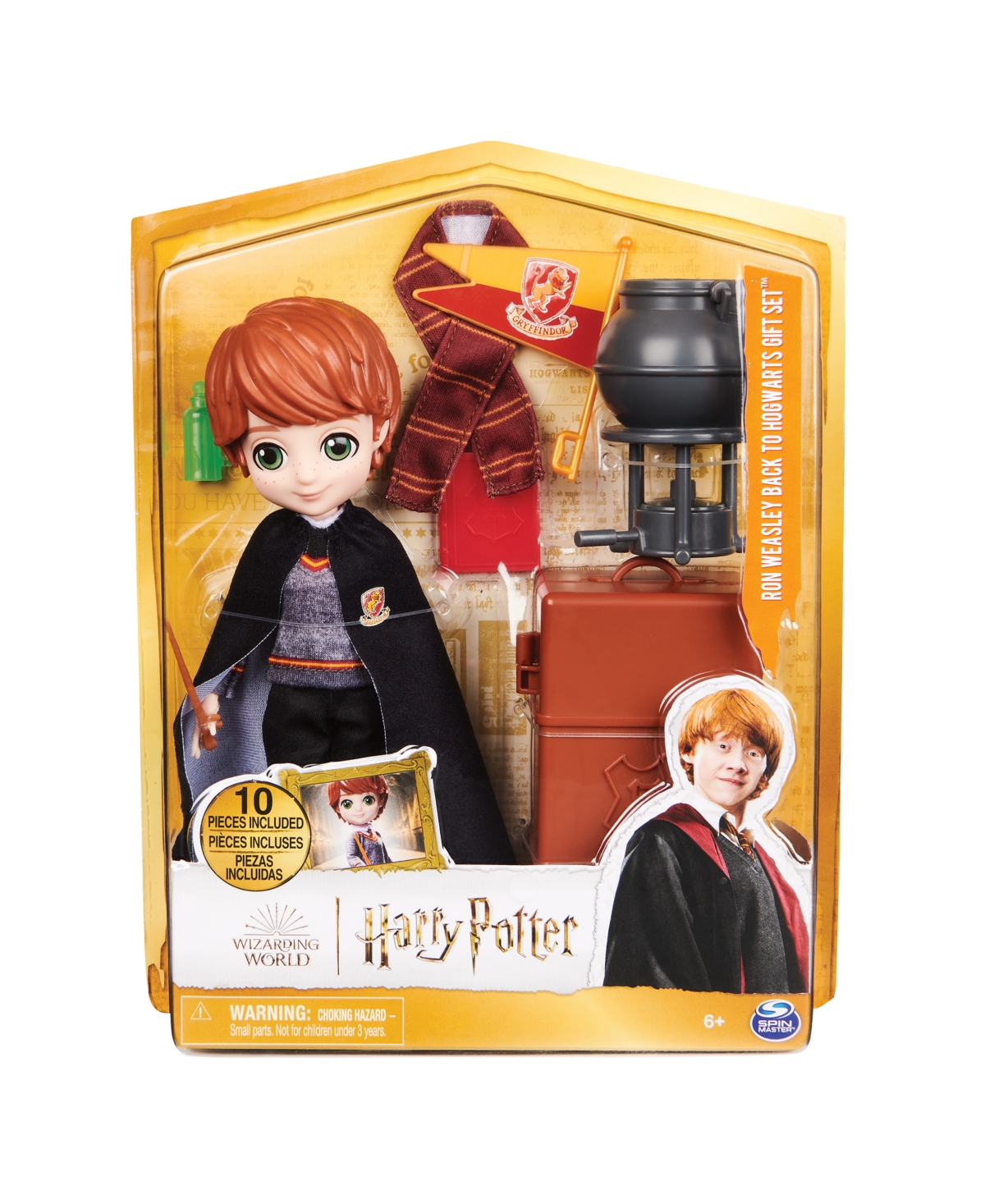Wizarding World Ron Giftset Collectible Doll, 8 Inches In Multi Color