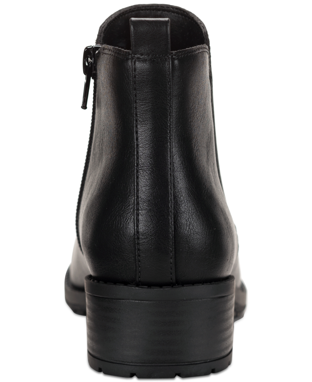 Style & Co Women's Garnerr Lug Sole Ankle Booties, Created For Macy's In Black Sm