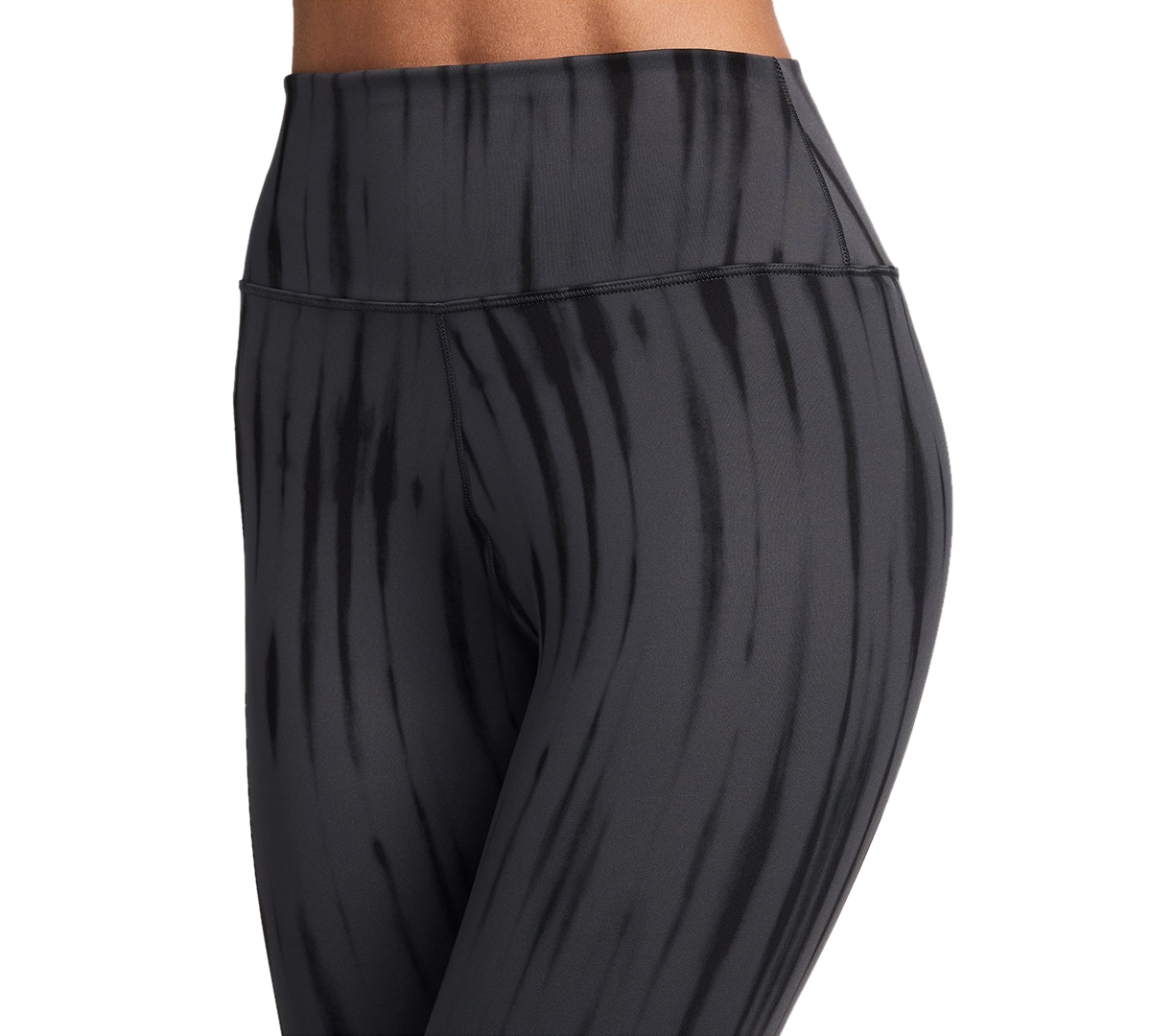 Nike One Women's High-waisted 7/8 Printed Leggings In Anthracite,black