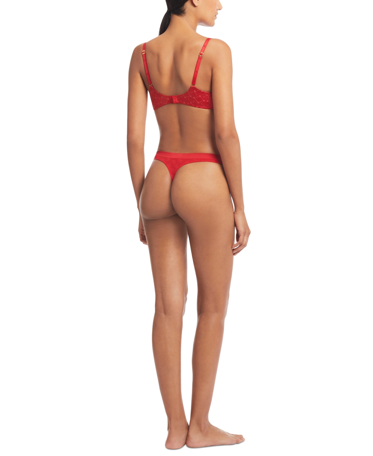 Lauren Ralph Lauren Comfort Collection Repeat-Logo T-shirt Bra