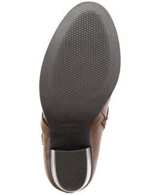 Women's Zetaa Strappy Belt-Heel Booties