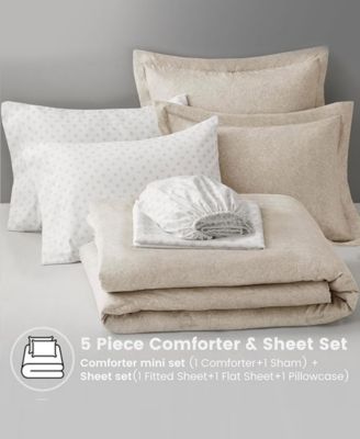 Camden Chambray 5-Piece.Comforter Set, Twin/Twin XL