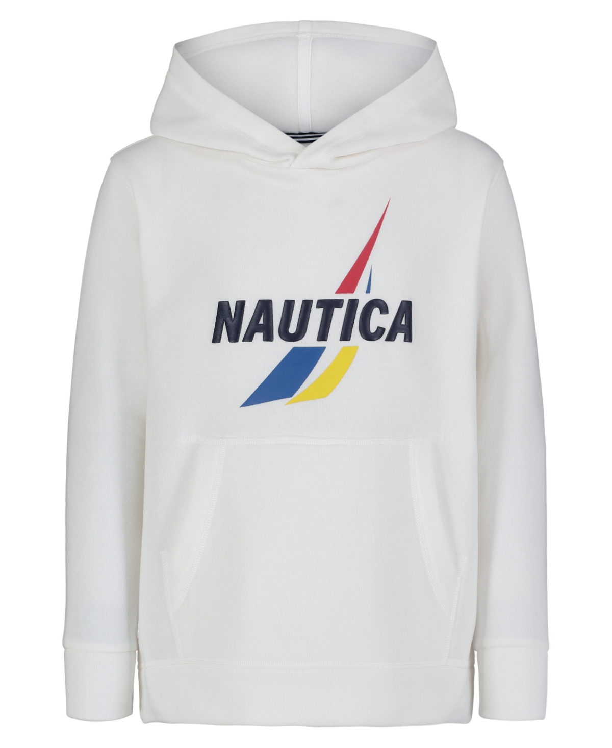 Nautica Kids' Big Boys J Class Split Pullover Hoodie In Marshmallow