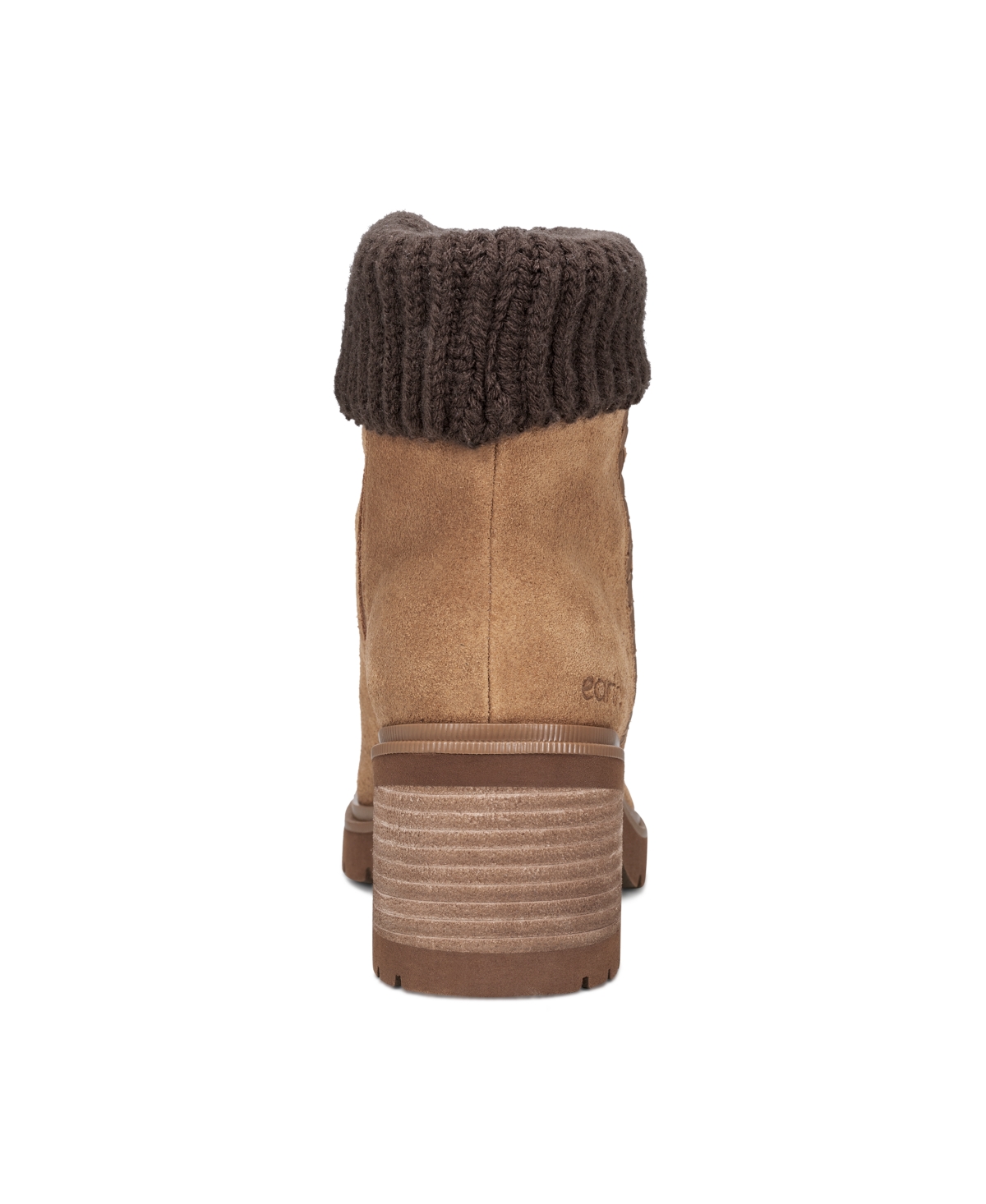 EARTH WOMEN'S GRESA COZY WATERPROOF BLOCK HEEL BOOTIES 